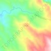 Tawang topographic map, elevation, terrain