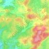 Jalagnat topographic map, elevation, terrain