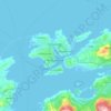 Kristiansund topographic map, elevation, terrain