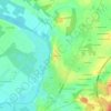 Matheflon topographic map, elevation, terrain