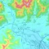 张坊镇 topographic map, elevation, terrain