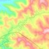 Linha São Paulo topographic map, elevation, terrain
