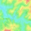 Cloussy topographic map, elevation, terrain