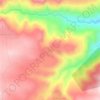 Saja topographic map, elevation, terrain