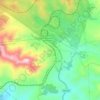 Pires topographic map, elevation, terrain