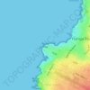 Punta Roa topographic map, elevation, terrain