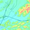 马台 topographic map, elevation, terrain