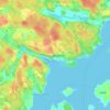Skärgårdsstad topographic map, elevation, terrain