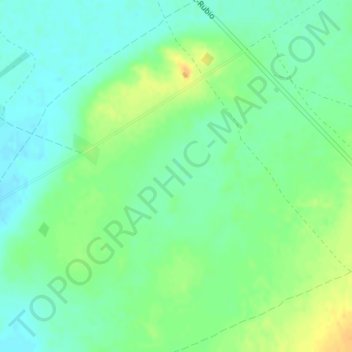 La Toscana topographic map, elevation, terrain