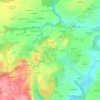 Talmené topographic map, elevation, terrain