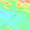 کروچی در topographic map, elevation, terrain