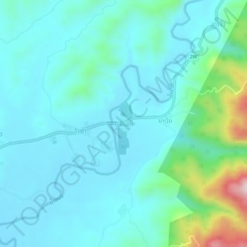 Donkham topographic map, elevation, terrain