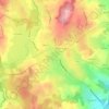 Craponne-sur-Arzon topographic map, elevation, terrain
