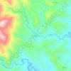 Dagami topographic map, elevation, terrain