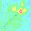 Paitan topographic map, elevation, terrain
