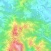 Mitteregg topographic map, elevation, terrain