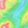 Le Lay topographic map, elevation, terrain