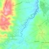 Santa Cruz topographic map, elevation, terrain