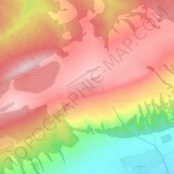 Skala topographic map, elevation, terrain