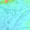 新农村村 topographic map, elevation, terrain