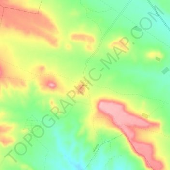 Usón topographic map, elevation, terrain