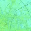 Ban Ma Nuea topographic map, elevation, terrain