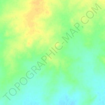 Tanezrouft pist topographic map, elevation, terrain