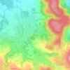 Ruxurieux topographic map, elevation, terrain