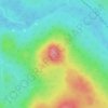 Nashwaak Mountain topographic map, elevation, terrain