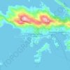 Charlotte Amalie West topographic map, elevation, terrain