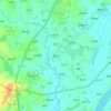 吴胜一 topographic map, elevation, terrain