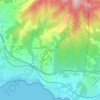 Le Baguier topographic map, elevation, terrain