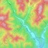 三桥子 topographic map, elevation, terrain