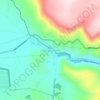 Agua de Castilla topographic map, elevation, terrain