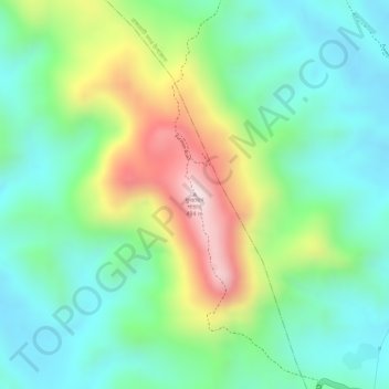 Furmon Hill topographic map, elevation, terrain