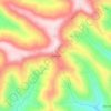 Serra Alta topographic map, elevation, terrain