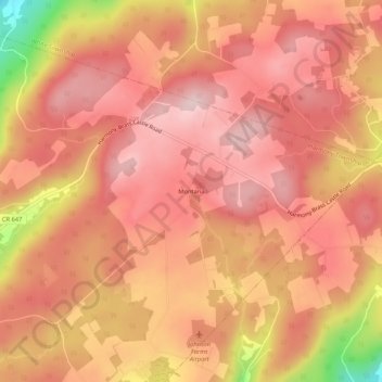 Montana topographic map, elevation, terrain