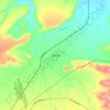 Shinile topographic map, elevation, terrain