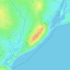 Kpone topographic map, elevation, terrain