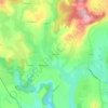 Tressac topographic map, elevation, terrain