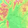 Wuhua topographic map, elevation, terrain