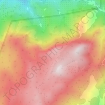 La Correra topographic map, elevation, terrain