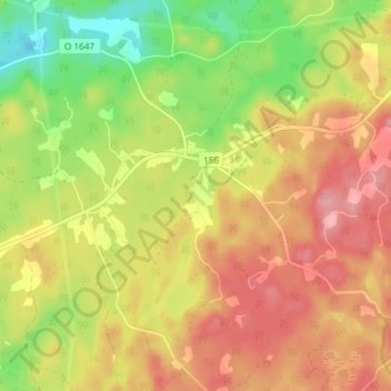 Galtholmen topographic map, elevation, terrain