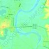 vila Moura topographic map, elevation, terrain