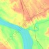 Tilakvada topographic map, elevation, terrain