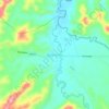 Paila Arriba topographic map, elevation, terrain