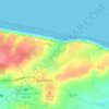 Trouts topographic map, elevation, terrain