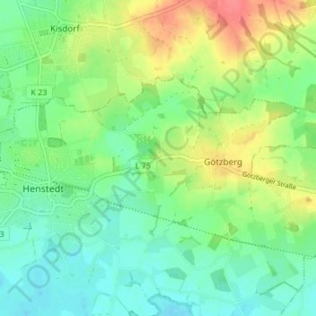 Vogelsang topographic map, elevation, terrain