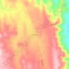 Hargraves topographic map, elevation, terrain