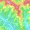 Ichaso topographic map, elevation, terrain
